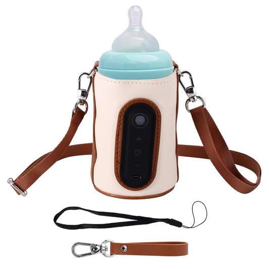 AOZBZ Portable Bottle Warmer - On-the-Go Milk Heating