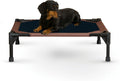 Outdoor Elevated Dog Cot Small 22 x 17in - Breathable Cooling Bed