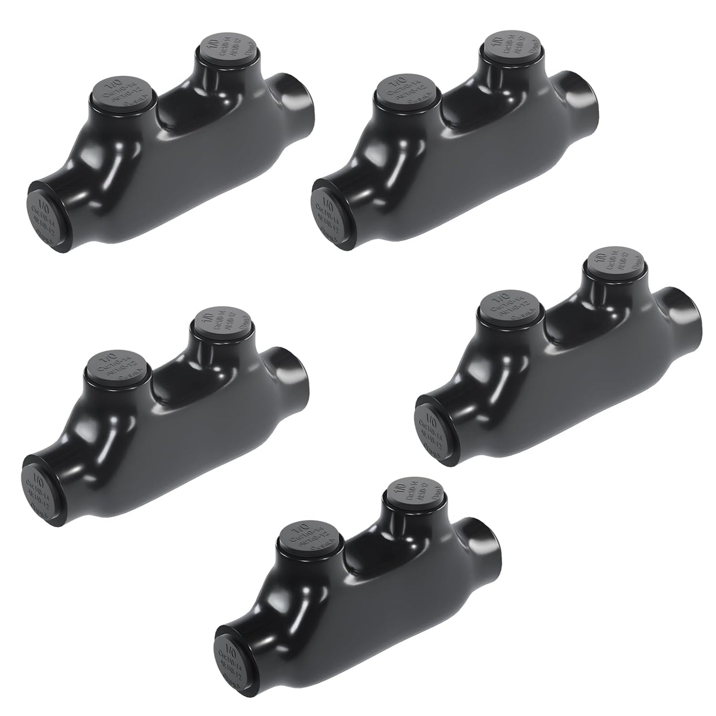 5 Pcs Insulated Wire Connectors for Multi Cable Splicing