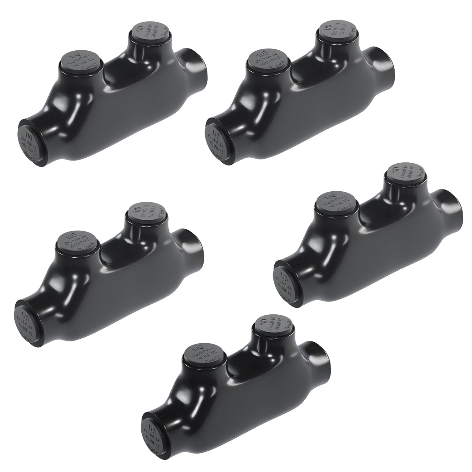 5 Pcs Insulated Wire Connectors for Multi Cable Splicing