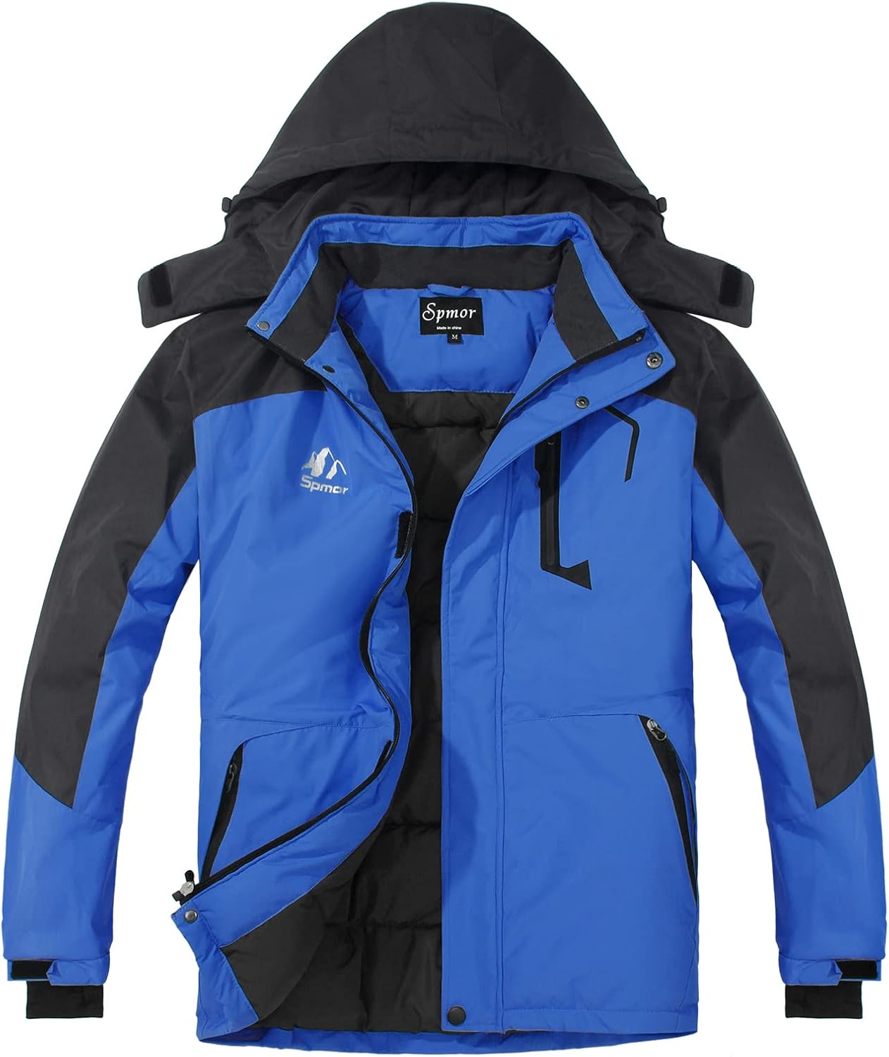 Spmor Men's Waterproof Ski Jacket - All-Weather Protection