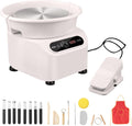 11in Pottery Wheel Direct Drive 350W Ceramic Wheel - Beginner Friendly