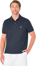 Nautica Classic Short Sleeve Performance Deck Polo - Cool, Comfortable