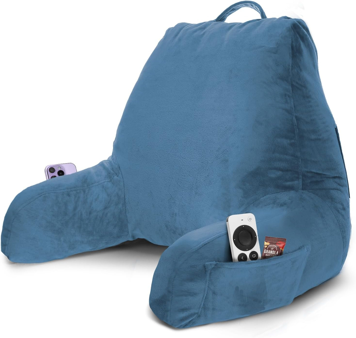 Nestl Reading Pillow with Shredded Memory Foam for Comfort
