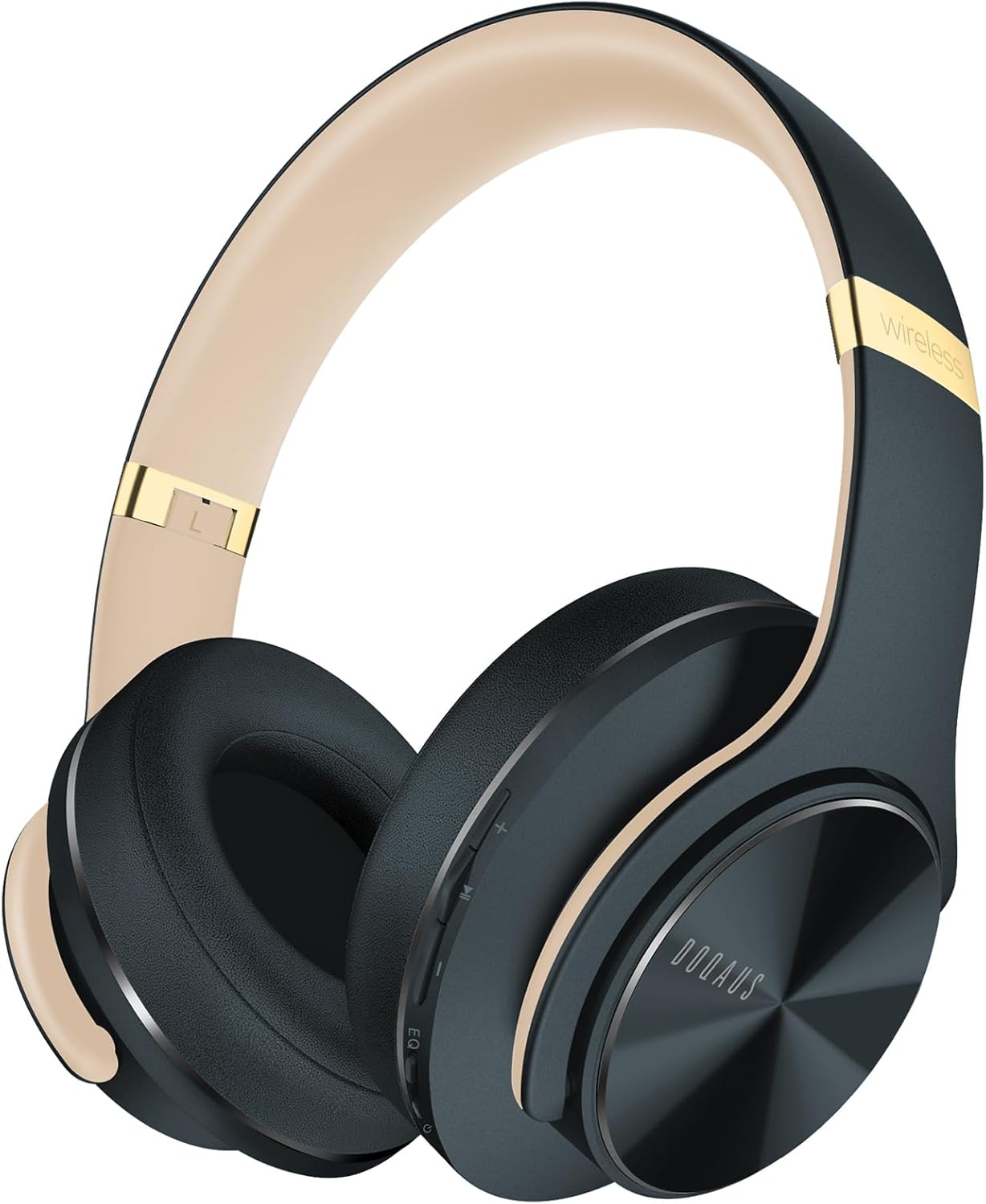 DOQAUS Bluetooth Headphones: 90-Hour Playtime & HiFi Sound