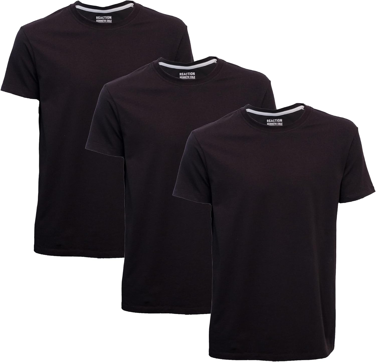 Kenneth Cole REACTION Mens T-Shirt Pack of 3 for Everyday Wear