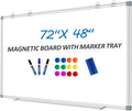 White Board Dry Erase Whiteboard 72in x 48in - Magnetic Presentation