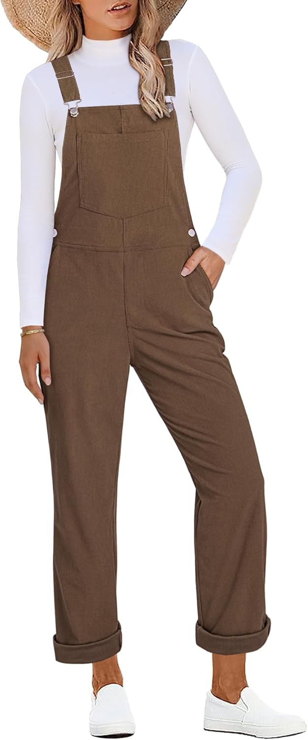 Luvamia Corduroy Overalls for Women - Stylish and Comfortable