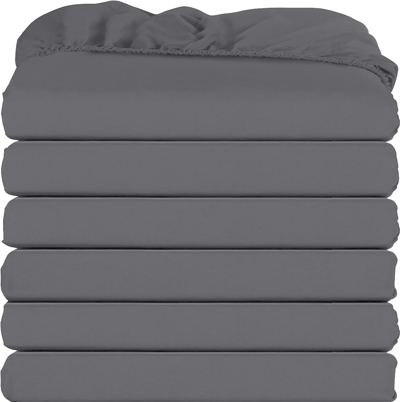 Utopia Bedding Twin Fitted Sheets - Soft Microfiber Pack of 6