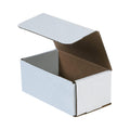 BOX USA Shipping Boxes Small 7in x 4in x 3in - Durable White Mailers
