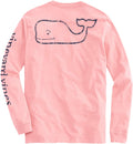 Vineyard Vines Mens Long Sleeve Vintage Whale Pocket T-Shirt - Classic