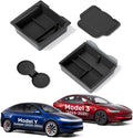 Tesla Model Y Juniper & Model 3 Center Console Organizer - Noise-Free