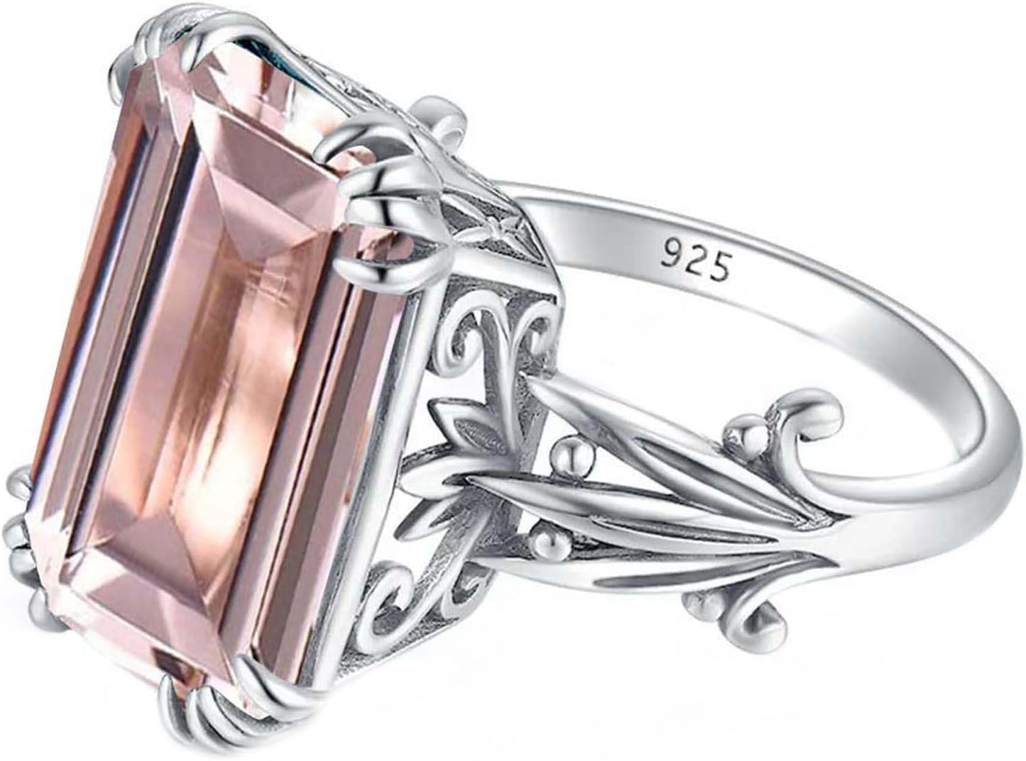 Multicolor Ametrine Ring in Solid 925 Sterling Silver for Women