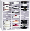 Krafetto 36 Grids Ink Pad Storage Rack - Wall-Mountable Organizer