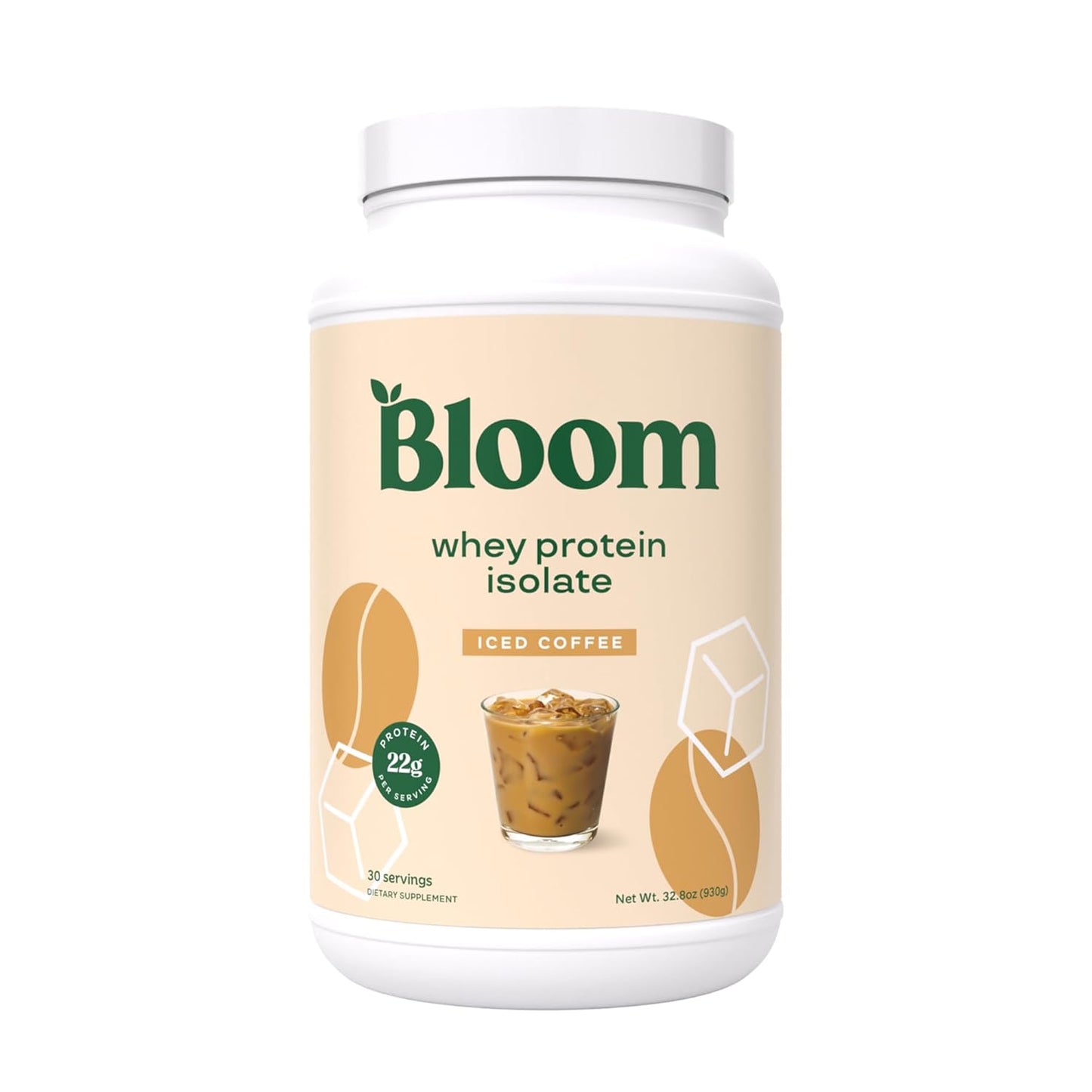 Bloom Nutrition Whey Isolate Protein Powder for Recovery Drink