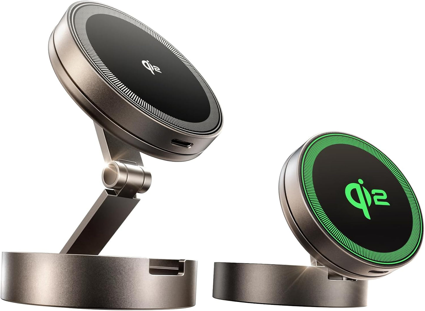 15W MagSafe Car Mount Charger for iPhone & Galaxy
