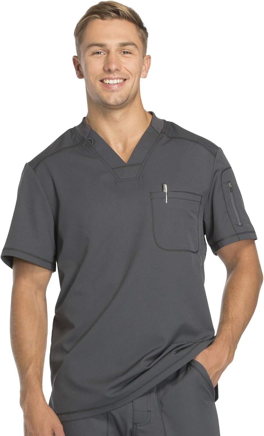 Dickies Dynamix Scrubs for Men with Four-Way Stretch & Comfort