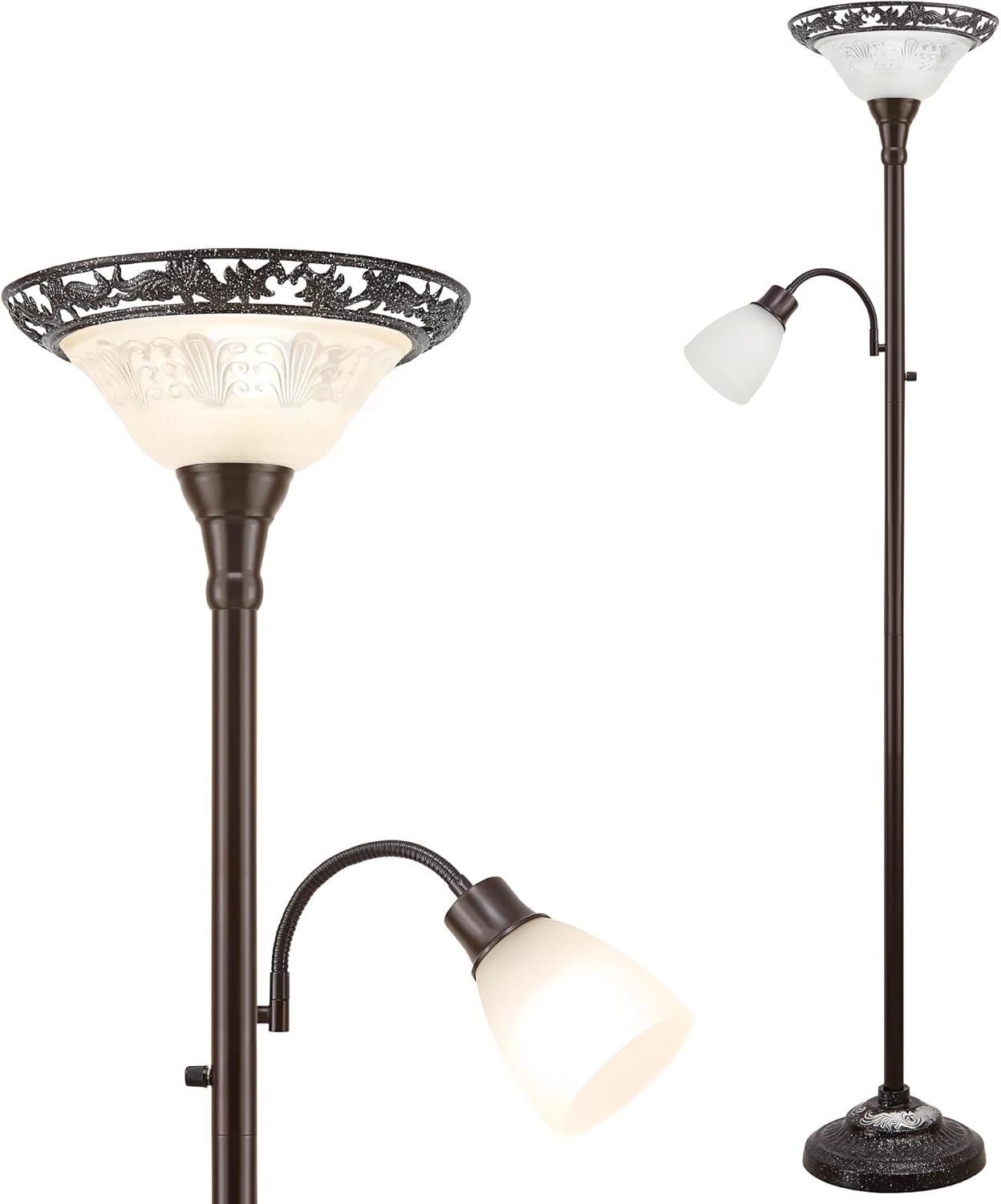 Luvkczc 70 Inch Floor Lamp for Living Room and Bedroom Decor