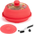 Microwave Splatter Silicone Cover Collapsible - Multifunction Splash