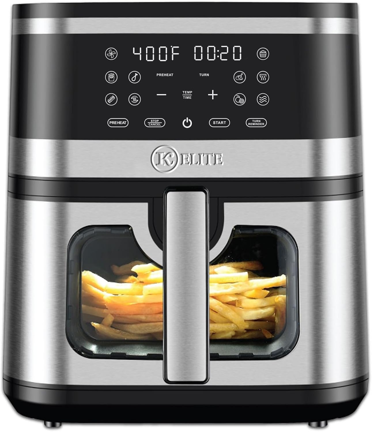 XL 8.5QT Airfryer Oven - 90% Less Oil, Precise Temp, Rapid Heat