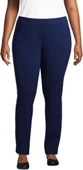 Lands' End Women's Starfish Mid Rise Slim Leg Pants - Comfortable Soft