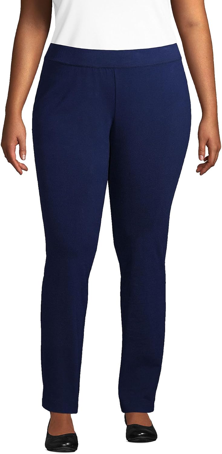 Lands' End Women's Starfish Mid Rise Slim Leg Pants Review