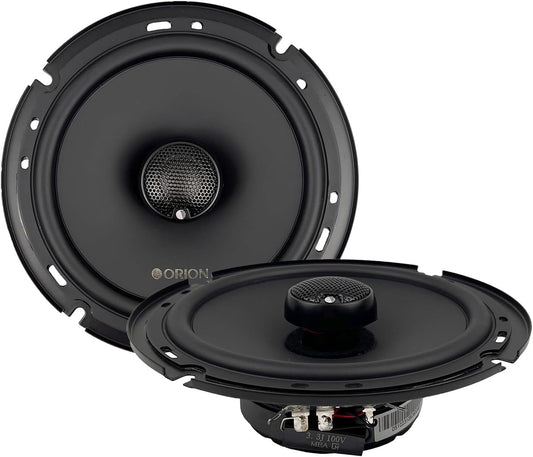 ORION XTR65.2SL 6.5in Coaxial Car Audio Speakers for Powerful Sound