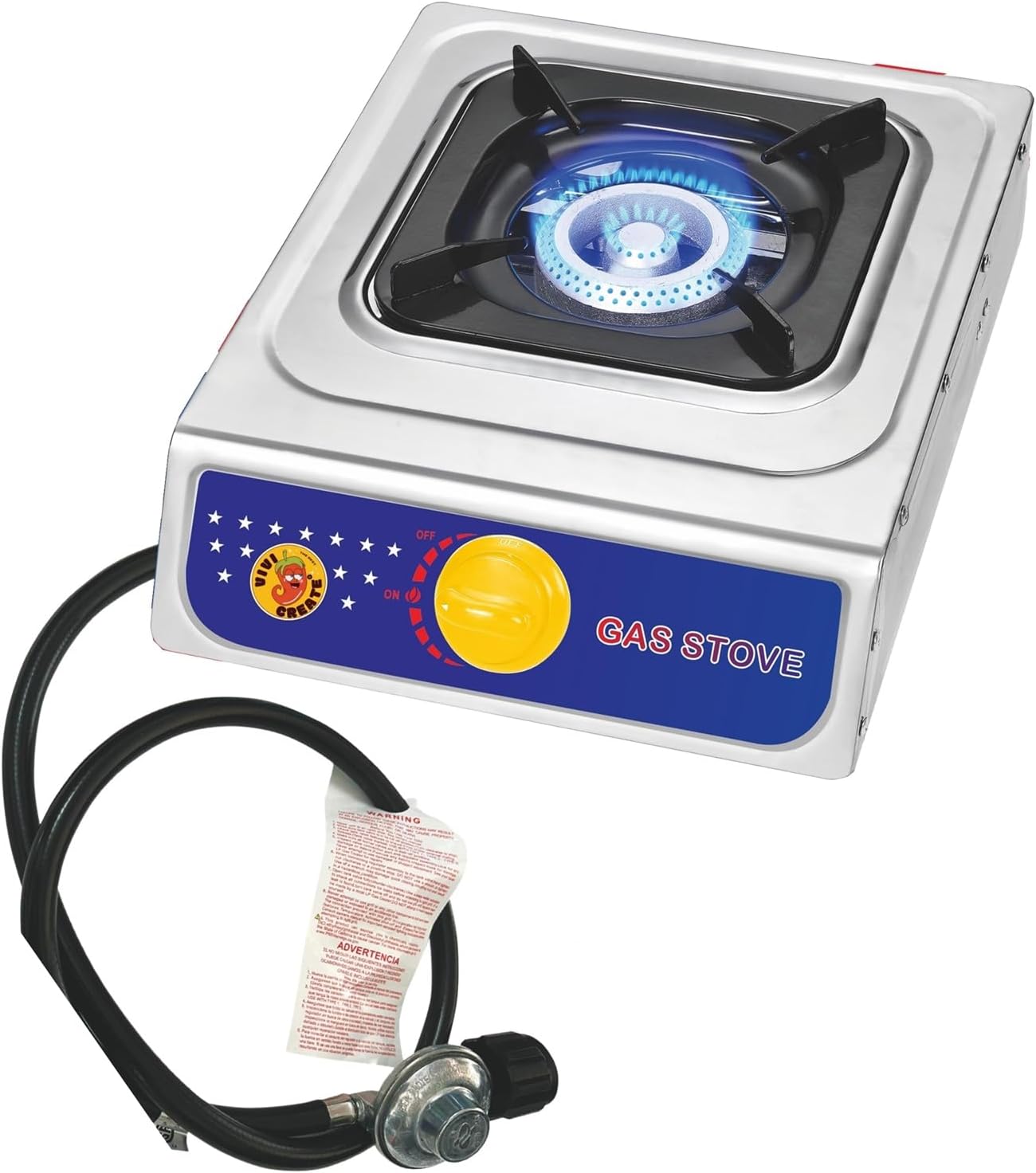 Vivicreate Propane Gas Stove 10000 BTU for Outdoor Cooking