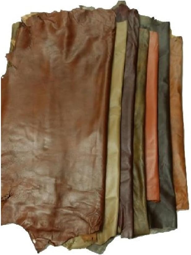 REED Leather Hides Whole Sheep Skin for Arts and Crafts Projects