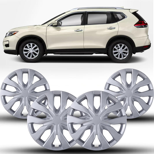 Winjet 17 Inch Hubcaps for 2014-2020 Nissan Rogue Wheels