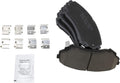 TRQ Front Brake Pads Ceramic Compatible with 2008-2014 Cadillac CTS