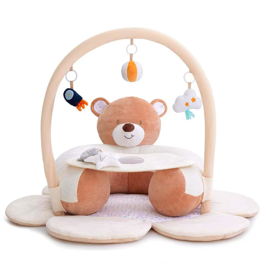Baby Gym Play Mat for Sensory Exploration and Motor Skills