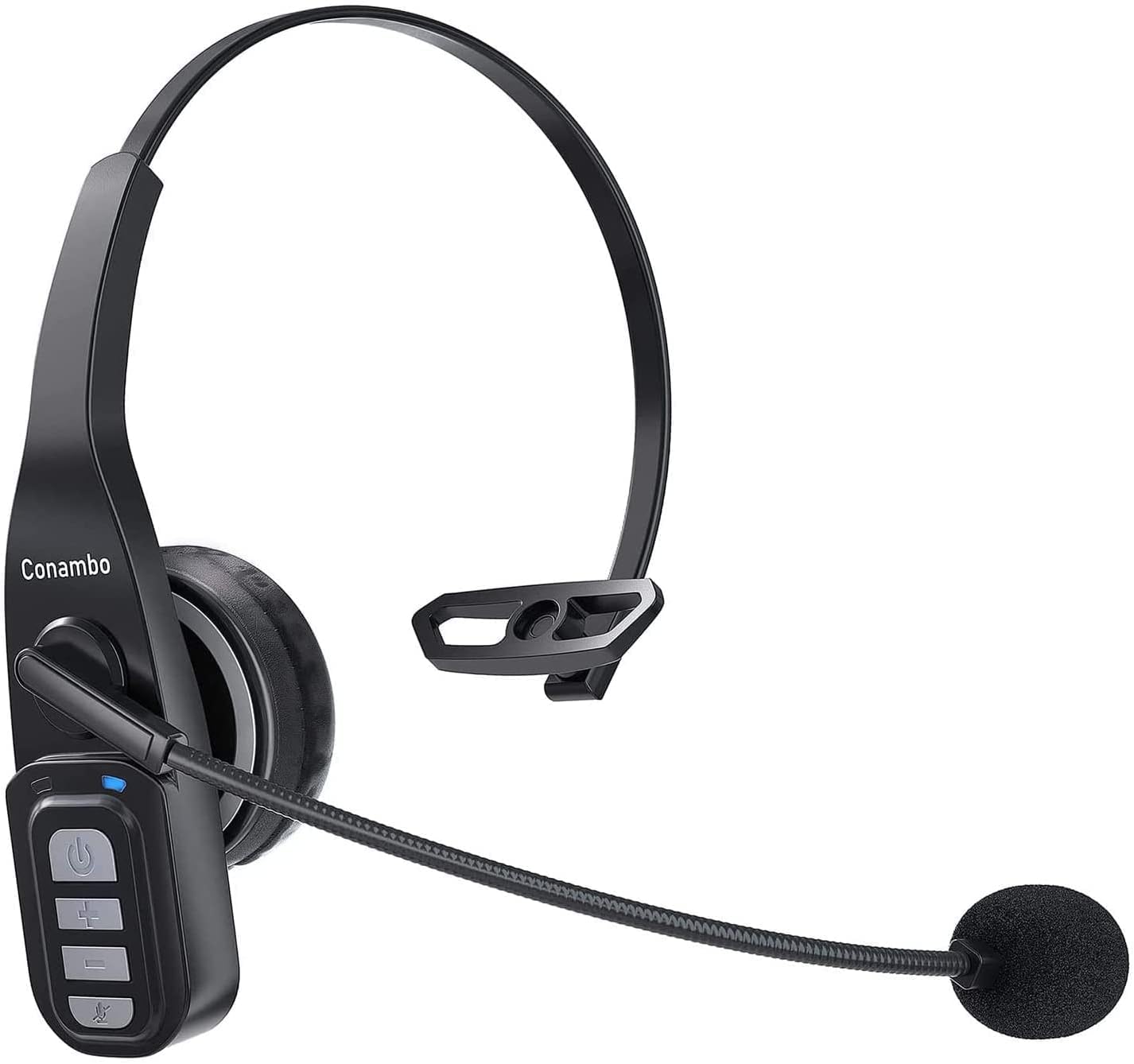 Conambo Bluetooth Headset: Noise Cancelling, 22Hrs Talk Time