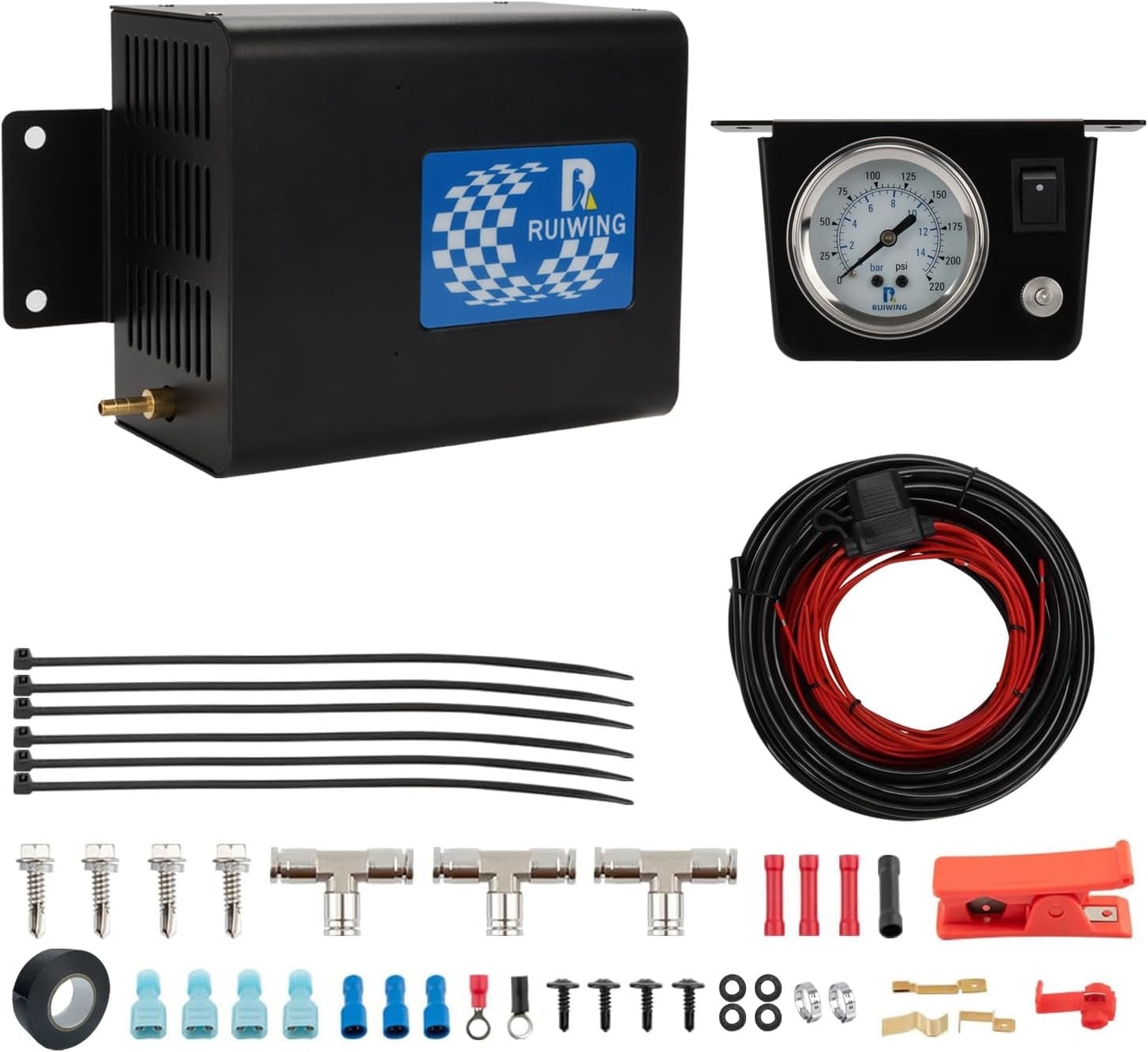 Air Bag Compressor Kit for Truck Air Suspension Control System