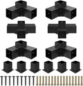 3-Way Heavy Alloy Pergola Brackets for 4x4 Posts - Durable Galvanized