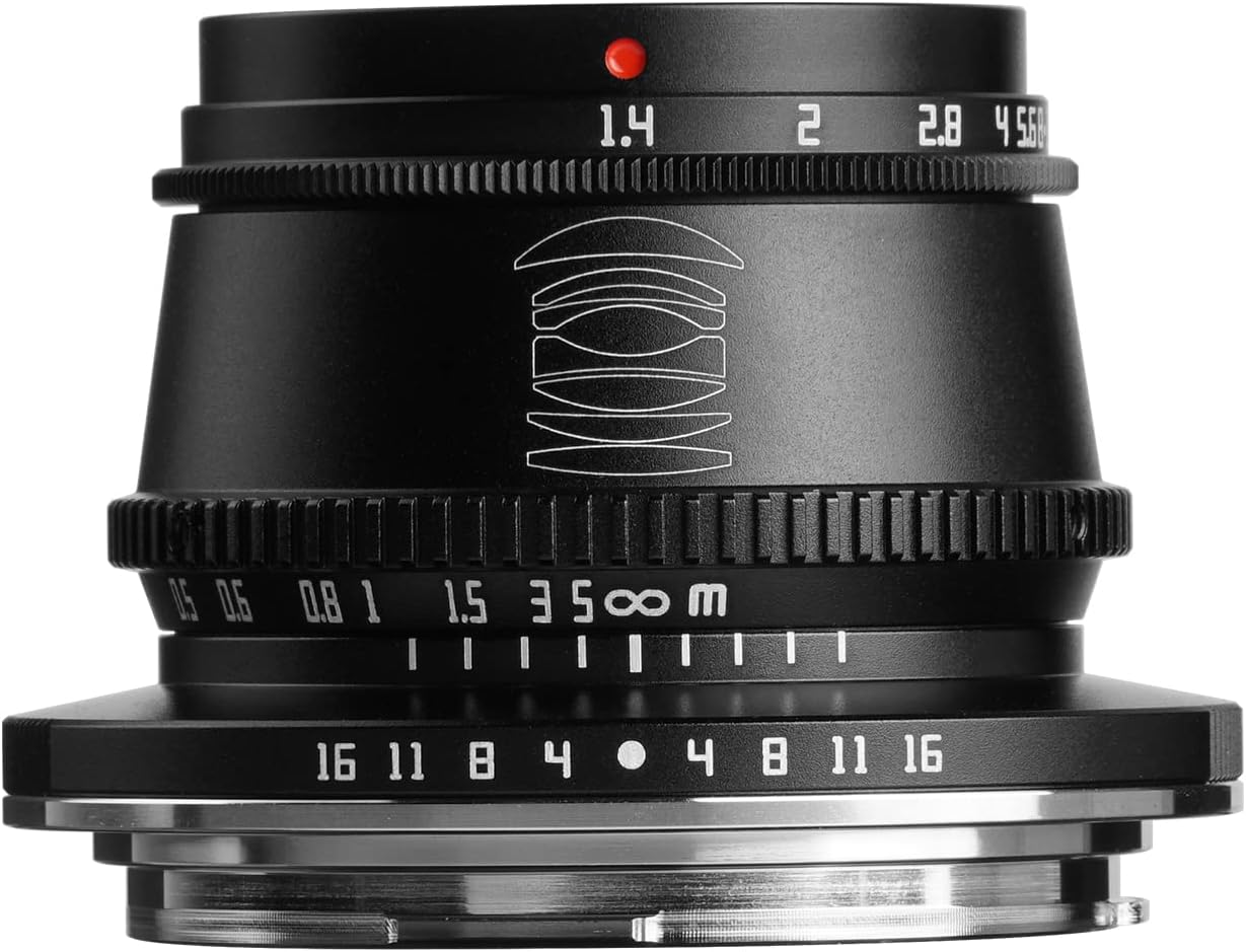 TTArtisan 35mm F1.4 APS-C Manual Focus Lens for Canon RF