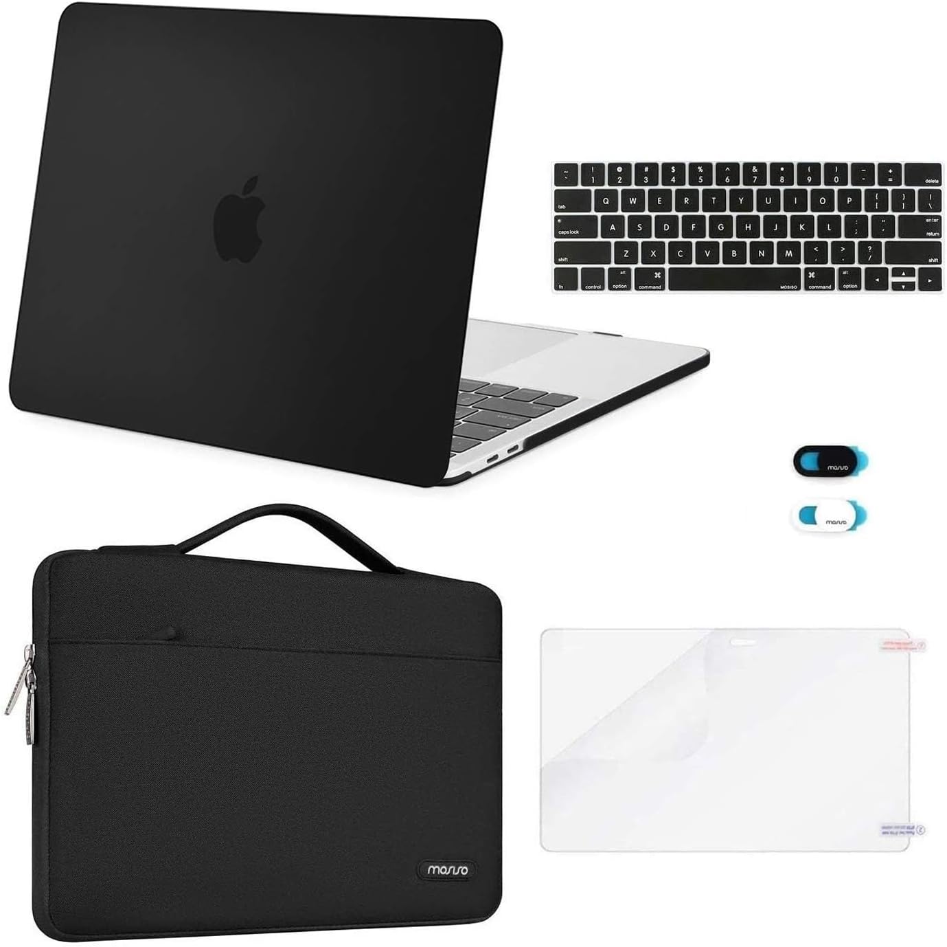MOSISO MacBook Pro 13 inch Case with Keyboard Skin & Webcam Cover