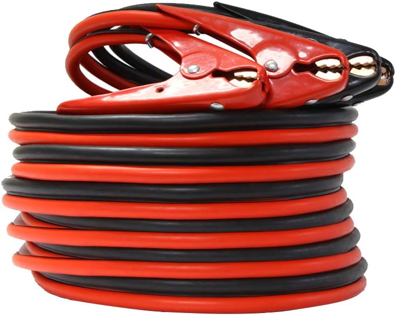 A ABIGAIL Heavy Duty Jumper Cables for Safe Vehicle Boosting