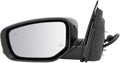 TRQ Left Power Mirror with Heat and Blind Spot Indicator - Driver Side
