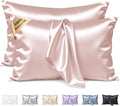 Silk Pillow Cases 2 Pack King Size Mulberry Silk Pillowcase Set - Soft