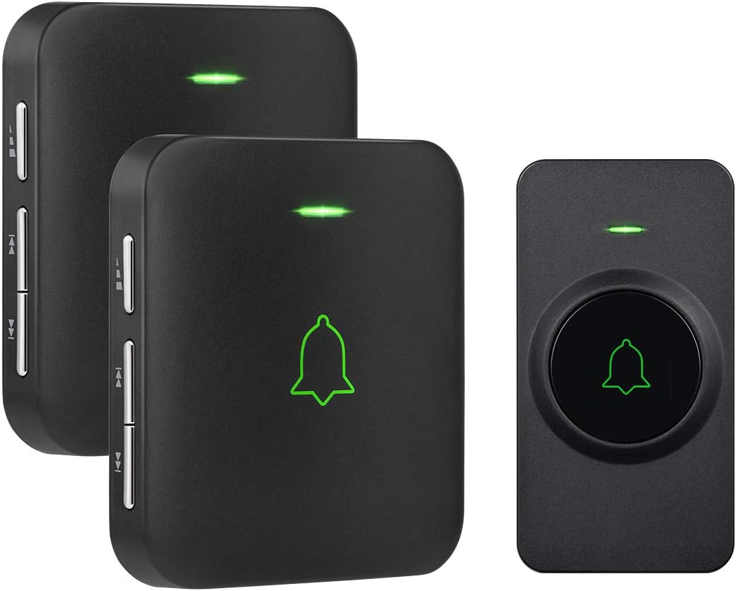 AVANTEK Wireless Doorbell: 1000ft Range, 52 Melodies