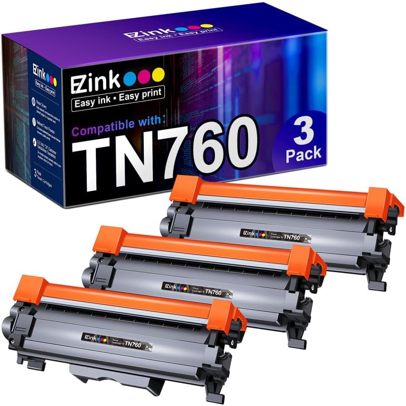 E-Z Ink Compatible Toner Cartridge for Brother TN760 Series