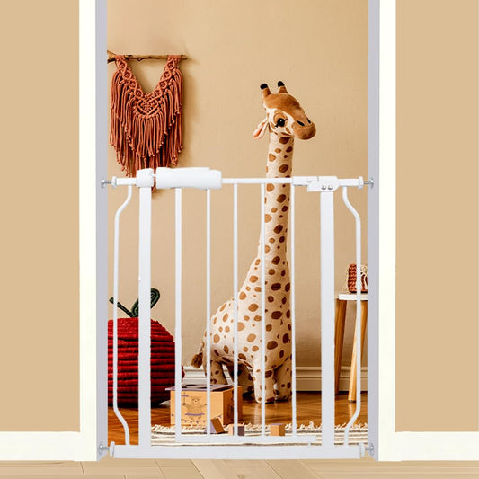 Narrow Baby & Dog Gate for 24-29 Inch Openings, No Drilling