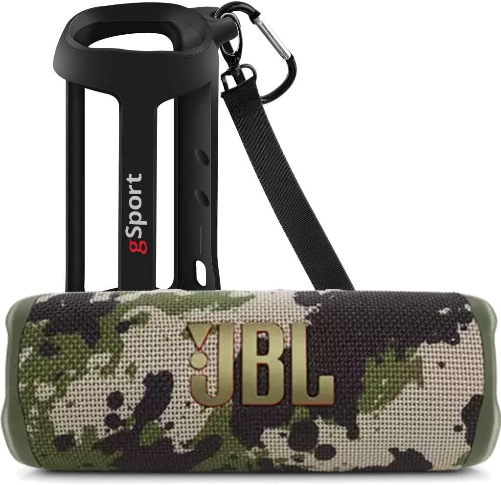 JBL FLIP 6 Waterproof Portable Speaker Bundle with Sleeve