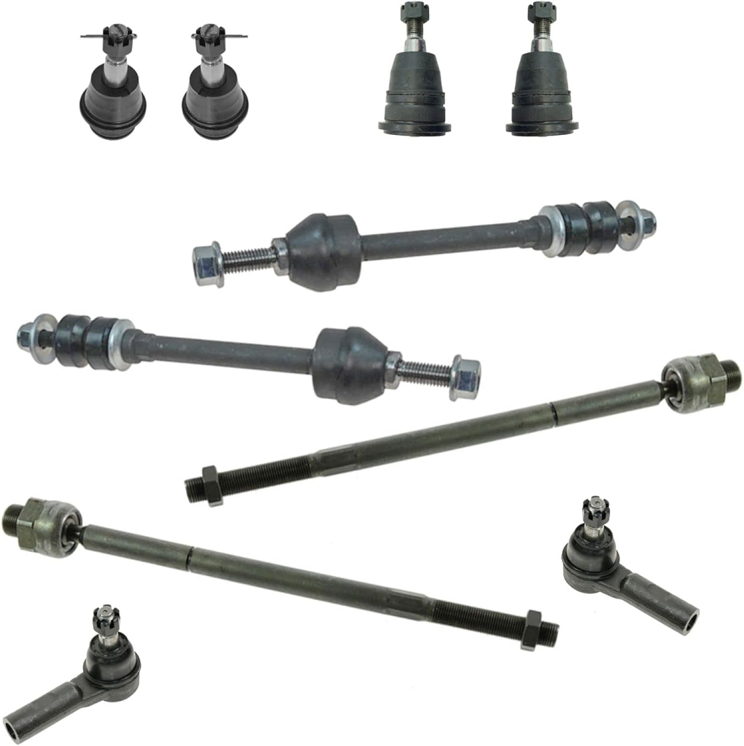 TRQ Front Steering & Suspension Kit for Dodge Ram 1500 2006-2008