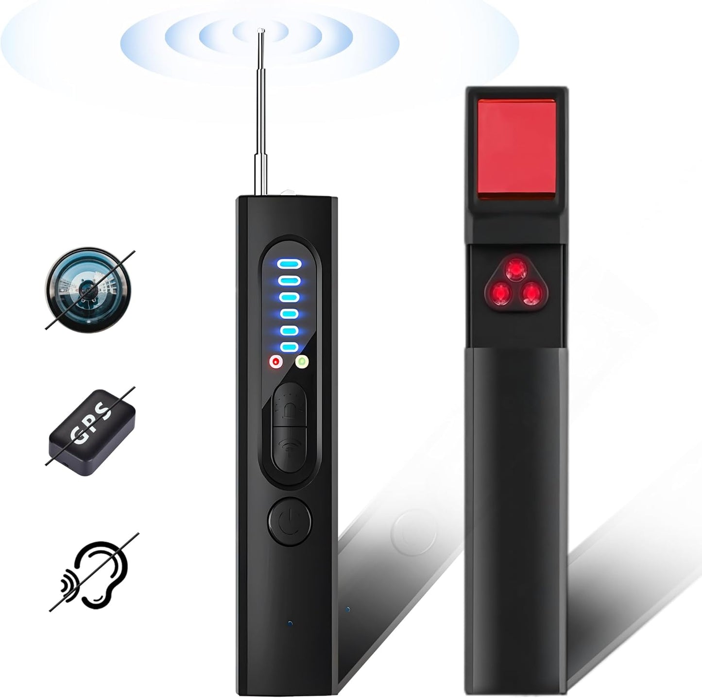 5-Level Bug & Camera Detector, Privacy Protector