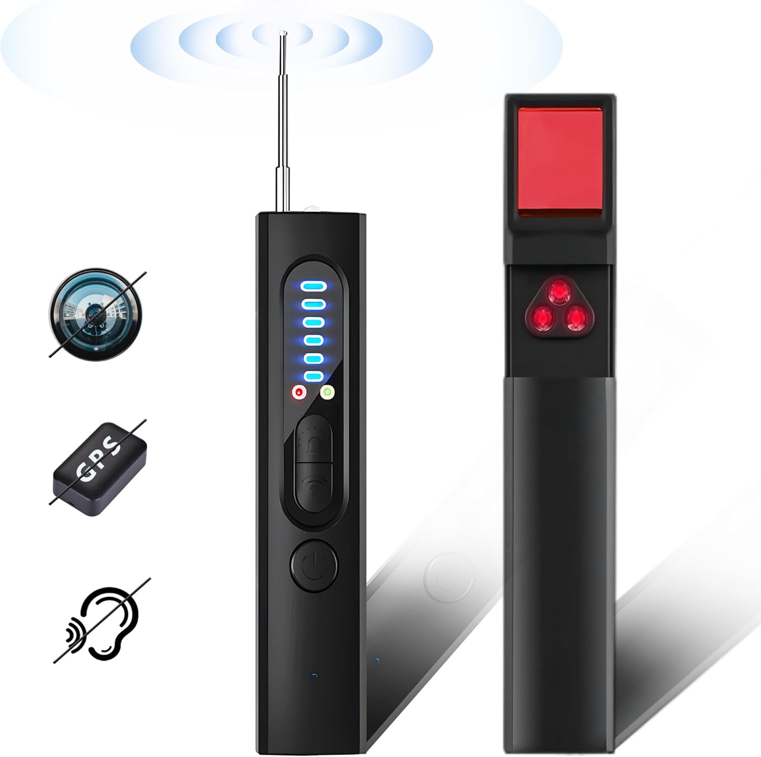5-Level Bug & Camera Detector, Privacy Protector