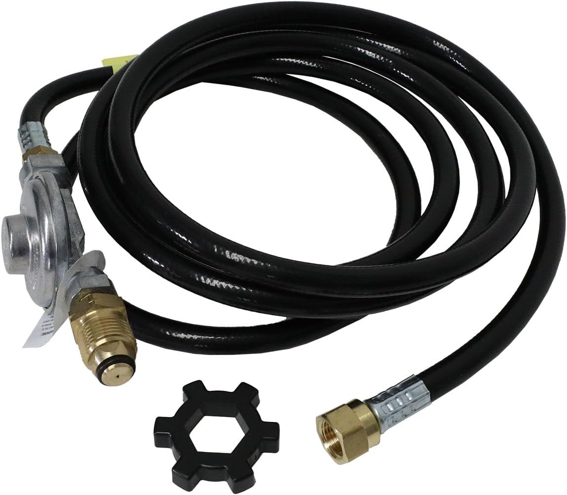 12ft Mr. Heater Hose Regulator for Controlled Gas Flow