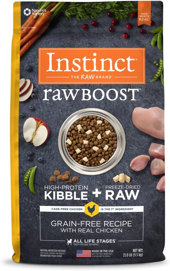 Instinct Raw Boost Natural Dry Dog Food with Real Chicken