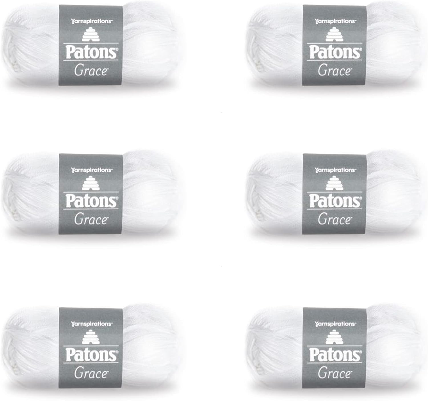 Patons Grace Snow Yarn - Perfect for Summer Knitting and Crochet